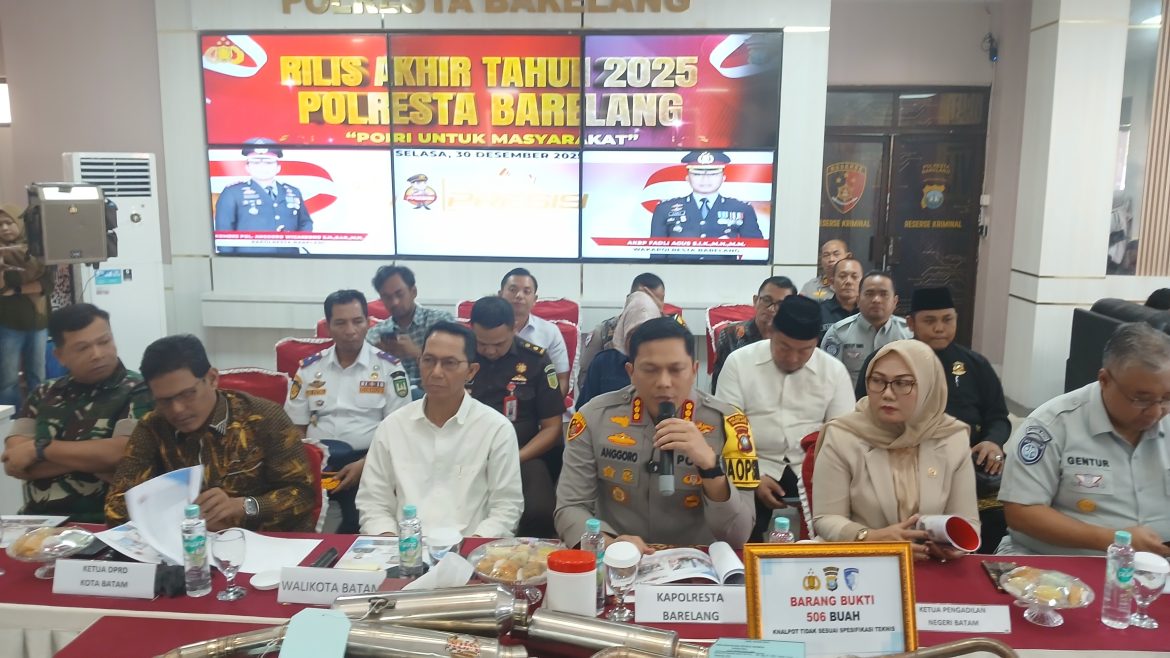 Enam kasus pembunuhan di Batam