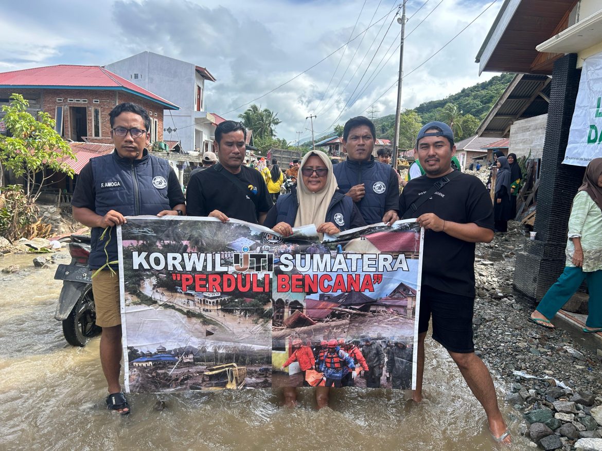Ijti salurkan donasi ke sumatera