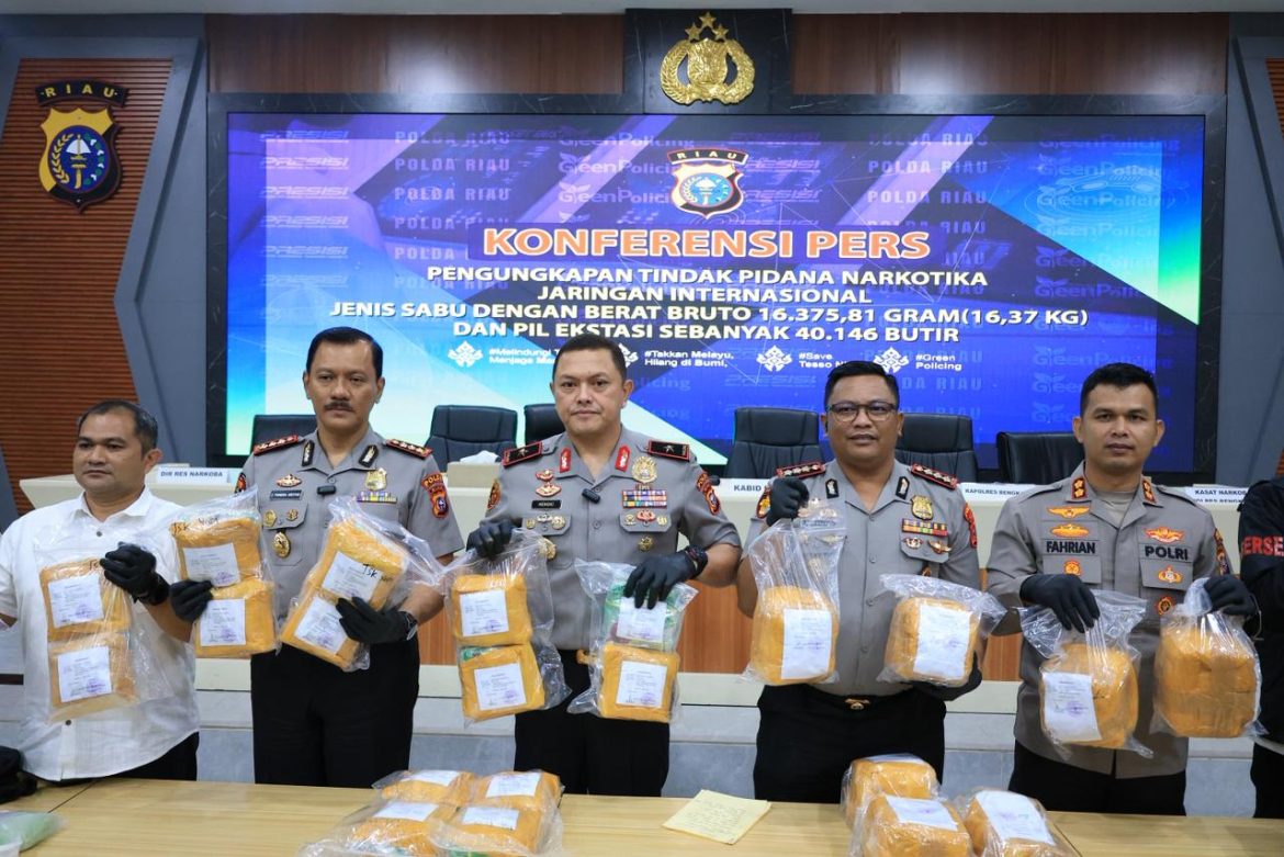 Polda Riau gagalkan narkoba