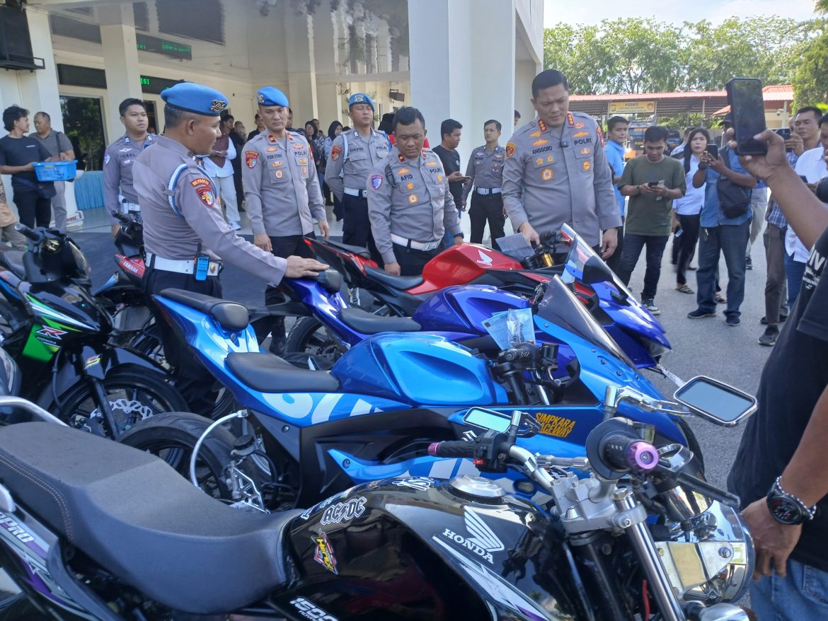 balap liar dan knalpot brong