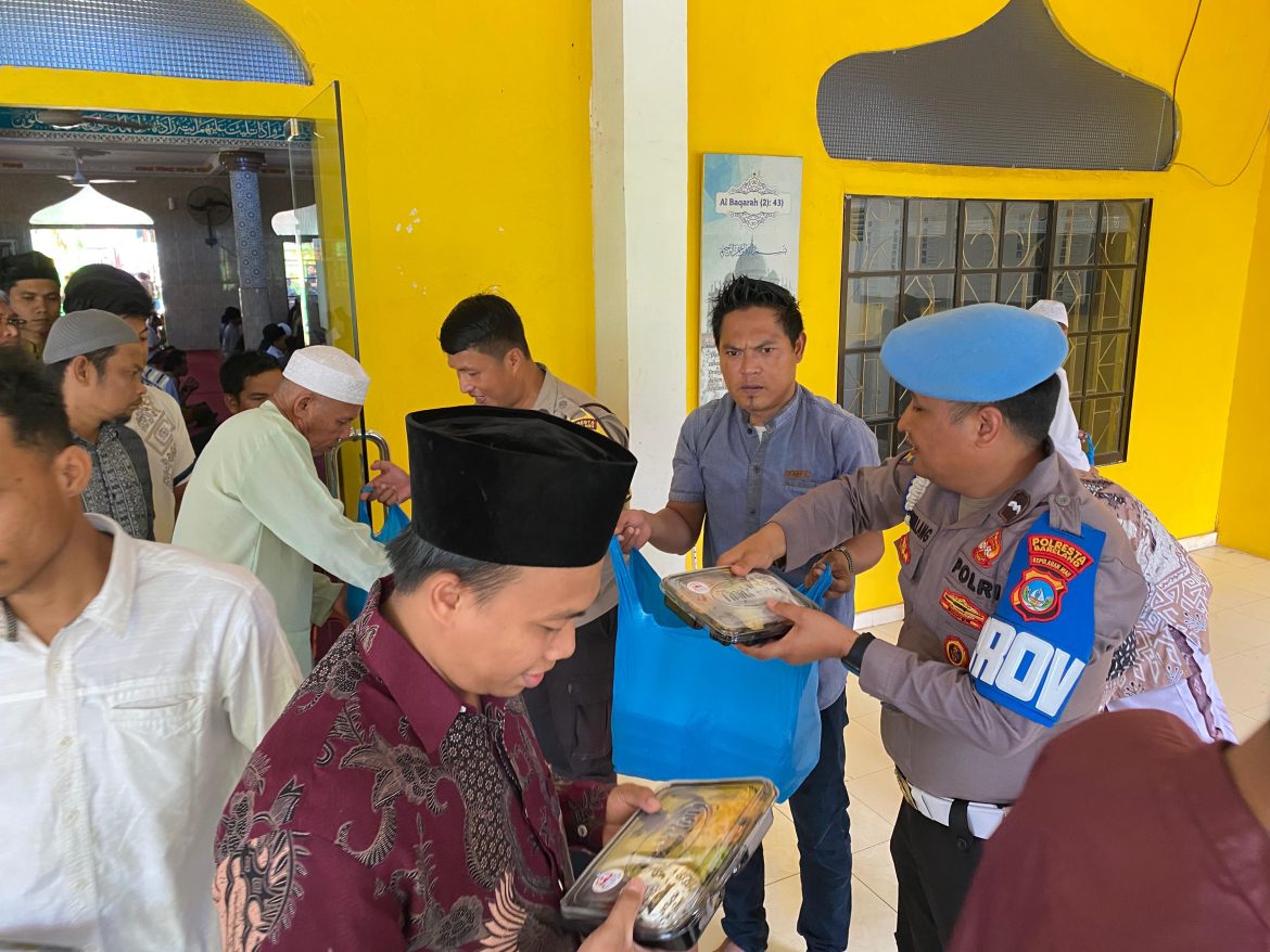 Jumat berkah polsek sagulung