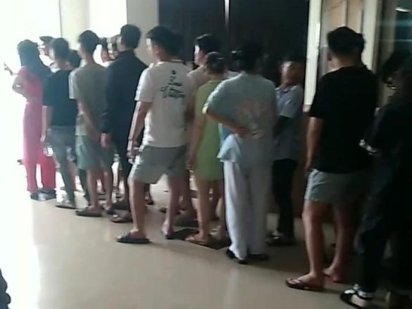 Penggerebekan di apartemen Baloi