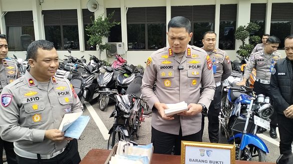 Razia besar balap liar dan knalpot brong