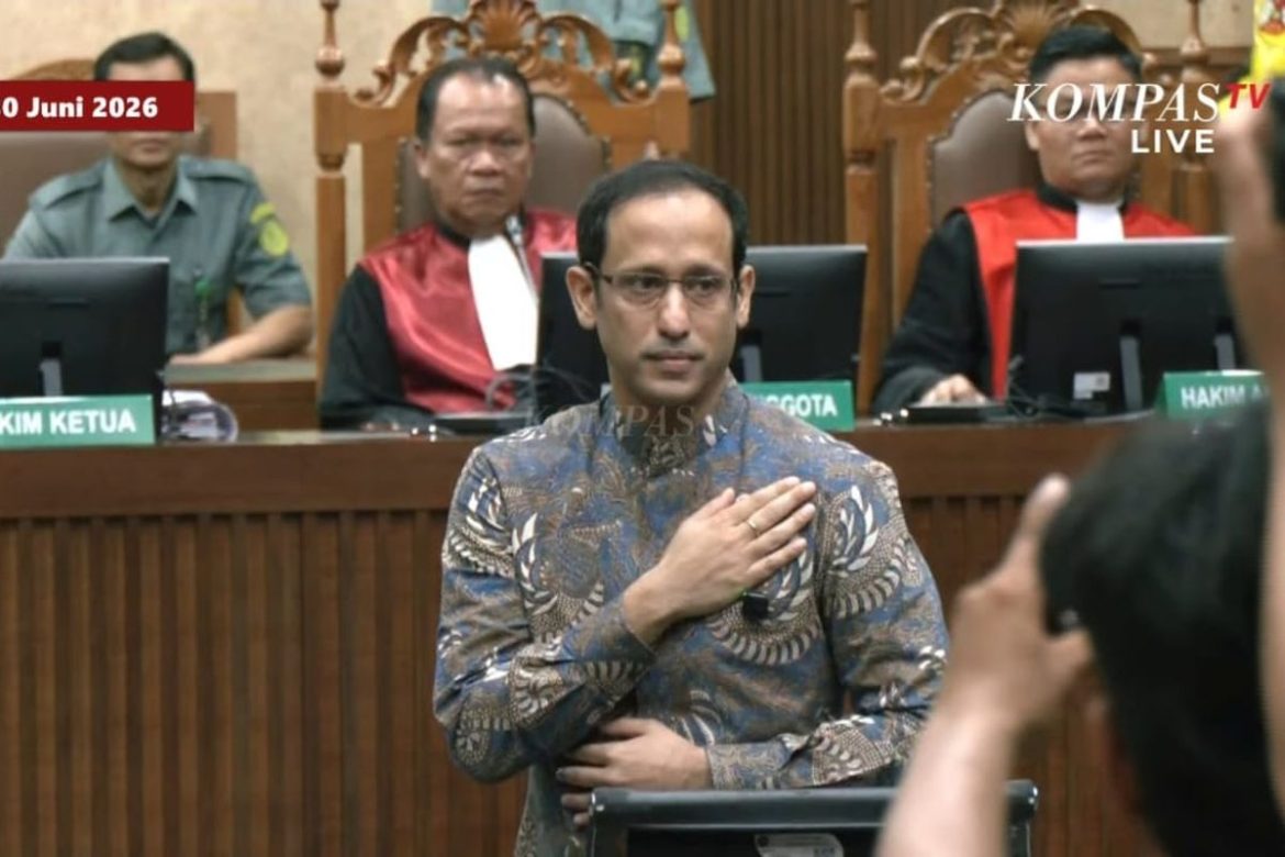 Nadiem Makarim divonis 10 tahun