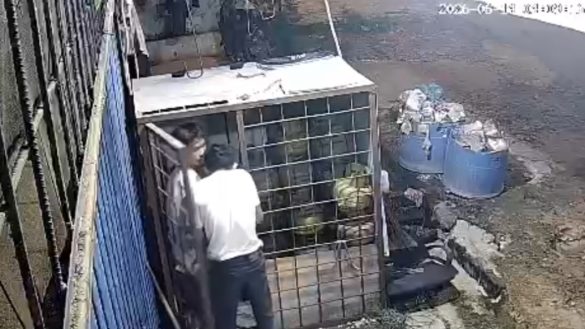 pencuri tabung gas