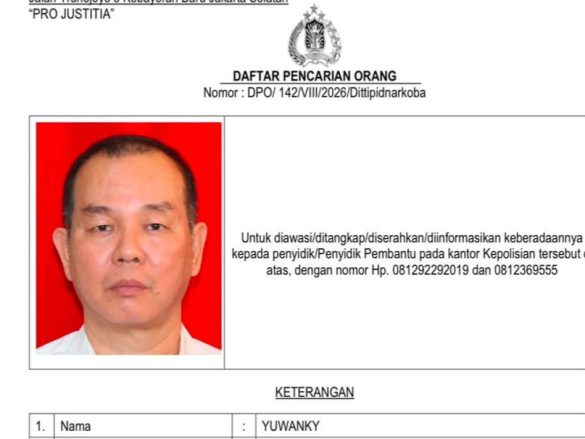 Yuwanky jadi DPO