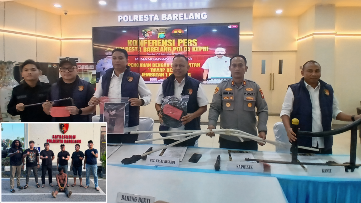 Pencurian kabel jembatan barelang