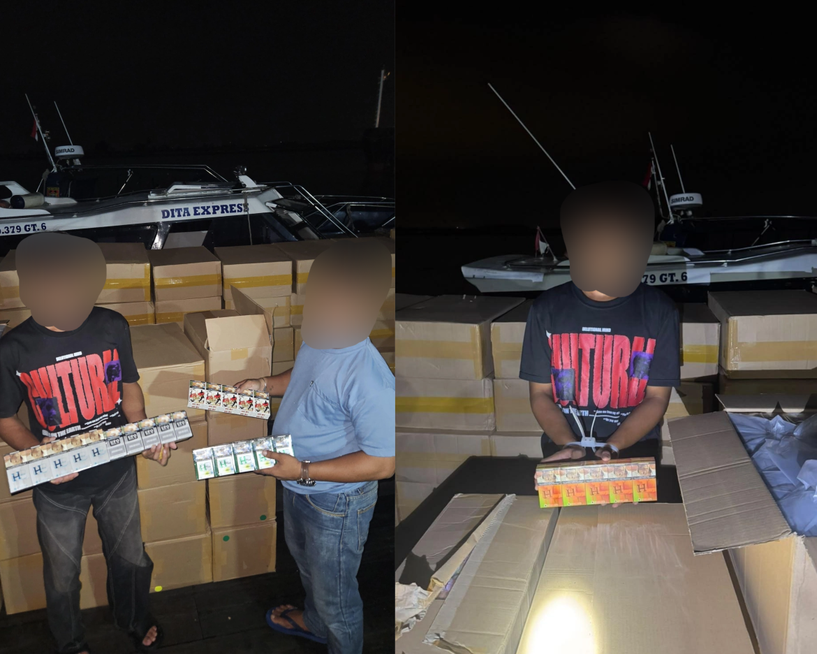 Rokok ilegal Batam